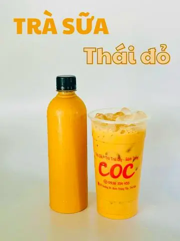 Hình ảnh trà sữa thái đỏ 