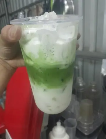 Hình ảnh Matcha latte kem cheese