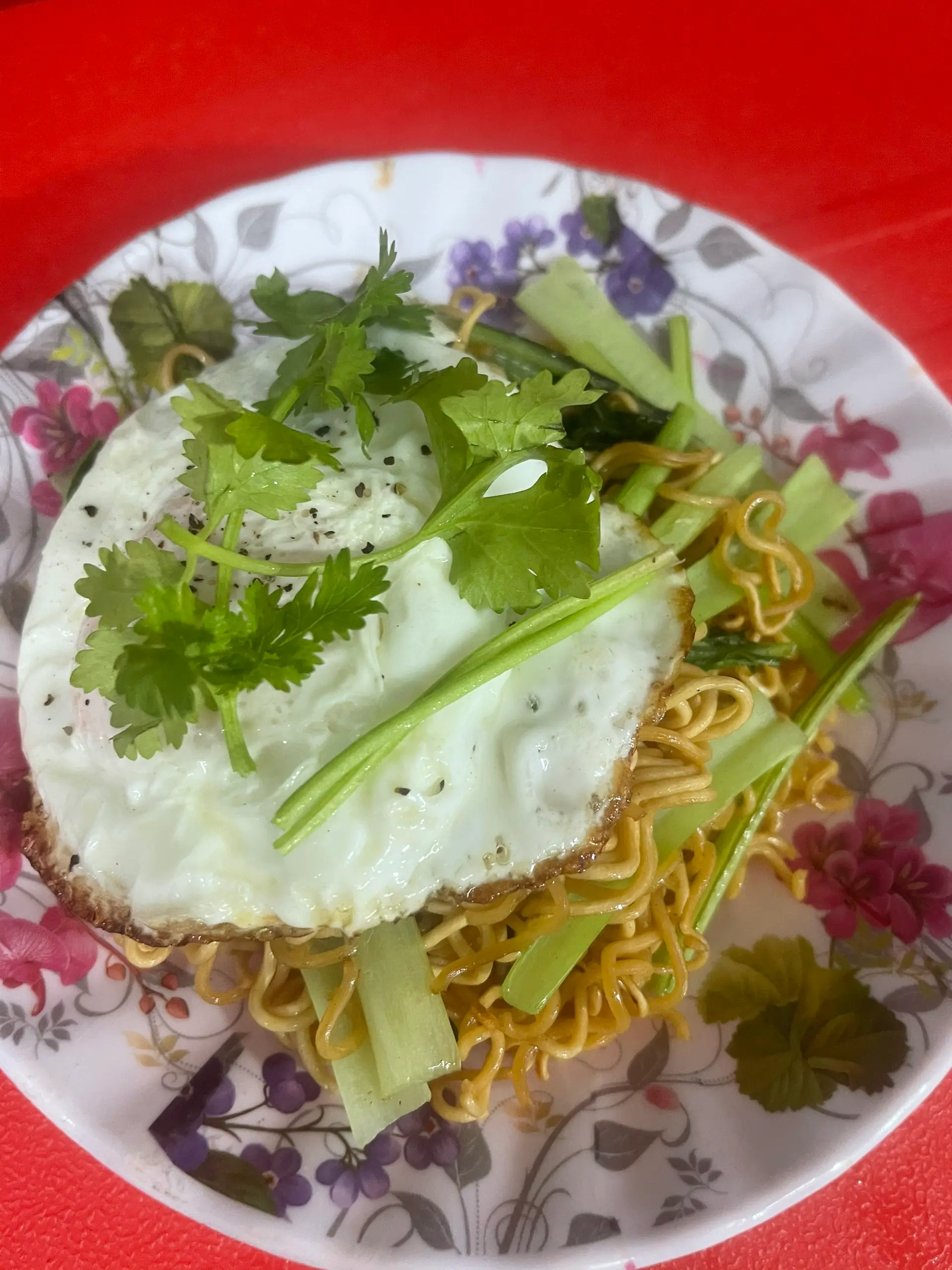 Hình ảnh mì xào 1 trứng 