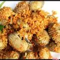 Hình ảnh sò huyết cháy tỏi
