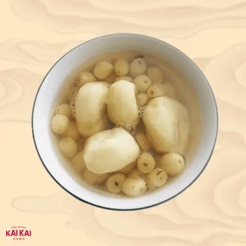 Hình ảnh Củ năng hạt sen hạnh nhân