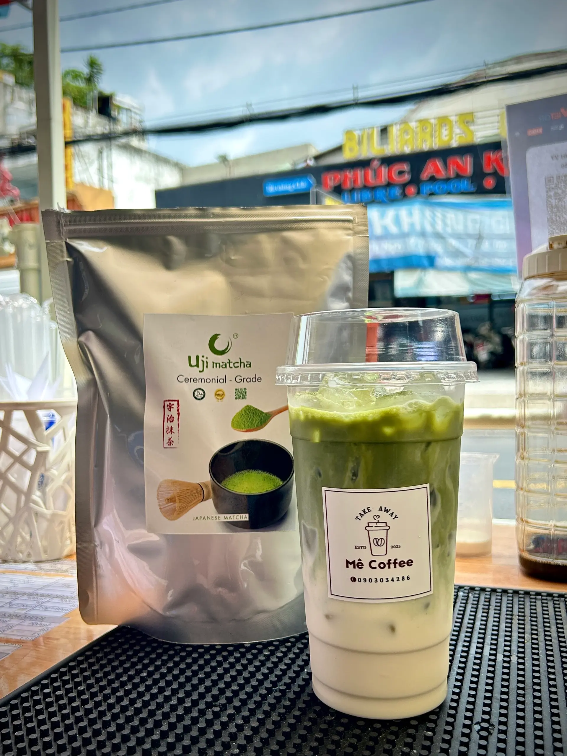 Hình ảnh Matcha sữa gấu size L
