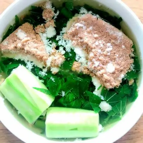 Hình ảnh Canh cua cà pháo - mắm tôm