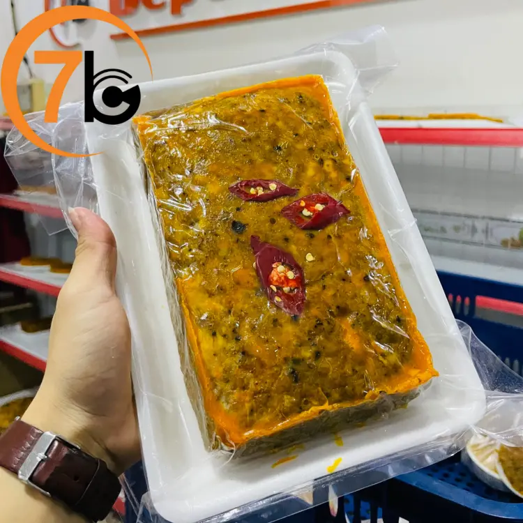Hình ảnh Khay Mắm Chưng Cá Linh Không Trứng Muối 800g