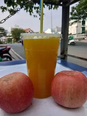 Hình ảnh Nước ép cam táo