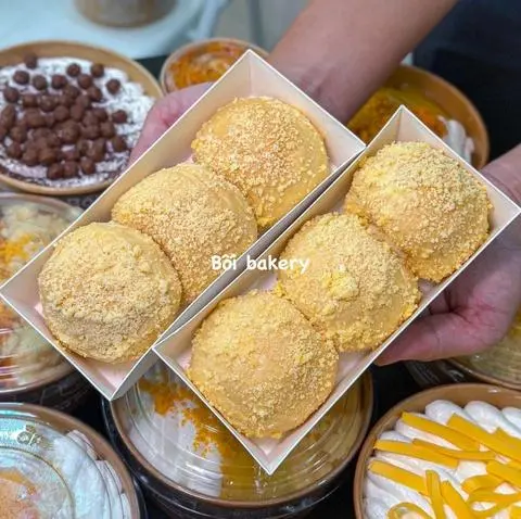 Hình ảnh Bánh mì nhân custard 