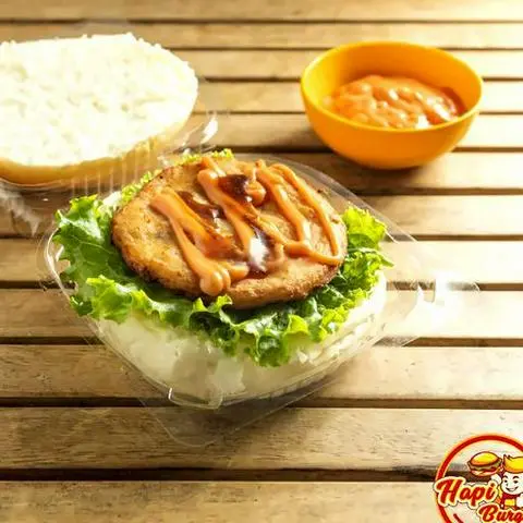 Hình ảnh Combo hamburger gà Teriyaki + Cà phê
