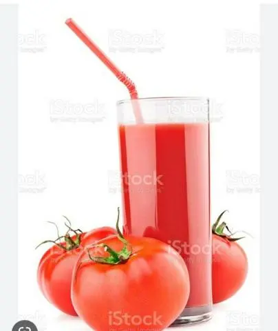 Hình ảnh sinh  tố  cà chua Ly700ml 