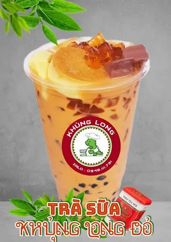 Hình ảnh Trà Sữa Khủng Long Đỏ