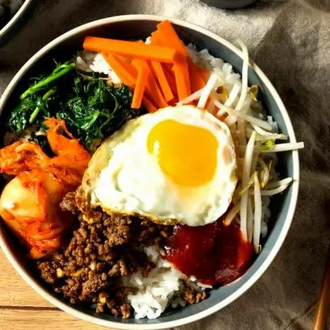 Hình ảnh Cơm Trộn Hàn Quốc