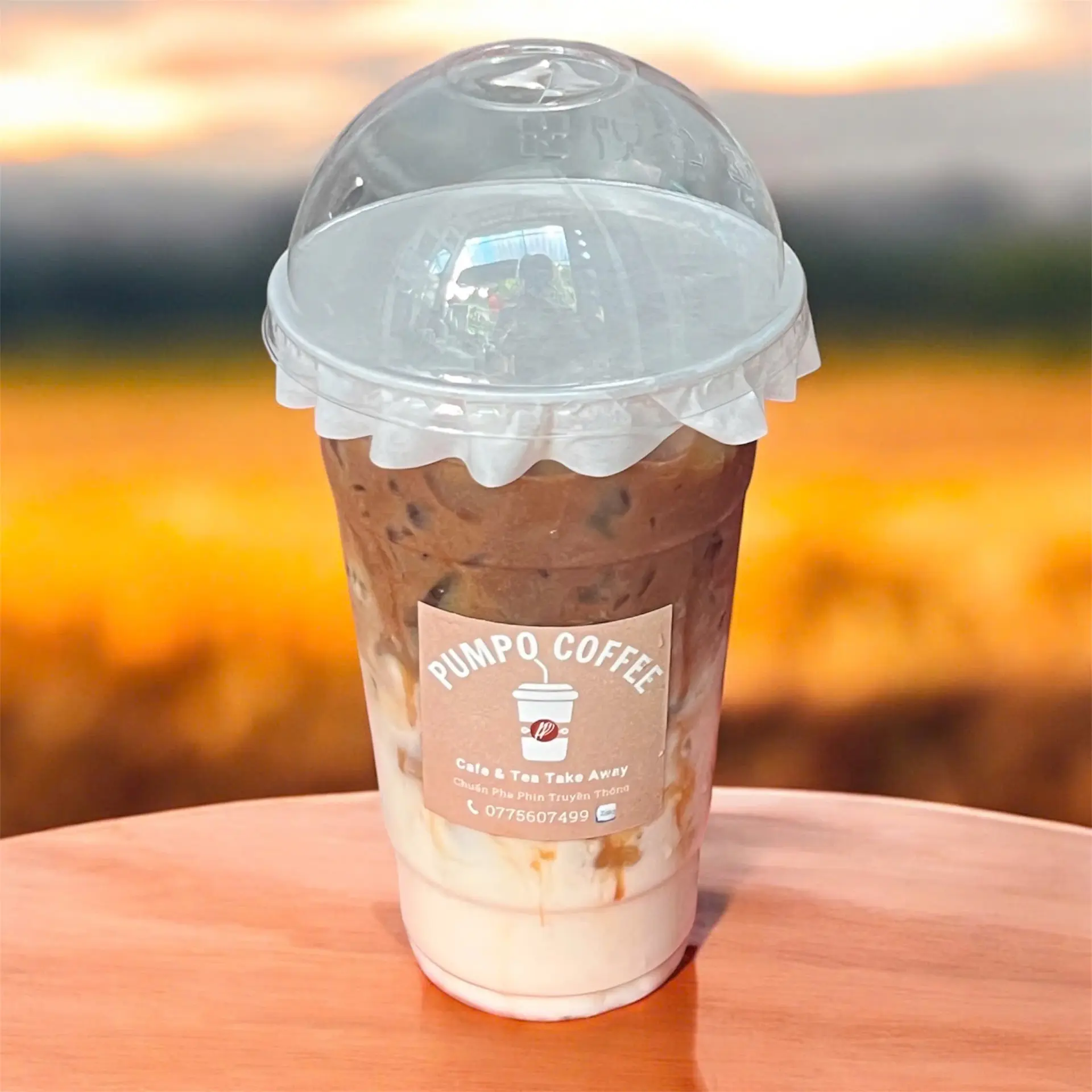 Hình ảnh Latte caramel cf