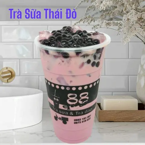 Hình ảnh Trà sữa thái đỏ