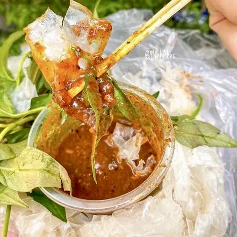 Hình ảnh Bánh tráng chấm