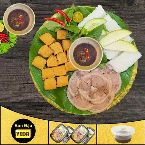 Hình ảnh Bún đậu Thịt Bắp