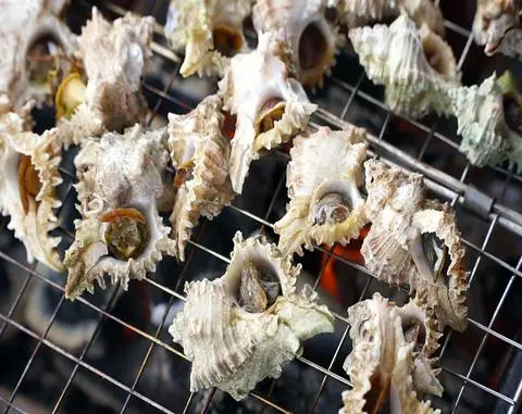 Hình ảnh Ốc Gai Nướng Mọi 