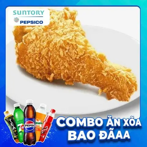 Hình ảnh Combo 1 Miếng Gà + Nước Ngọt SPVB
