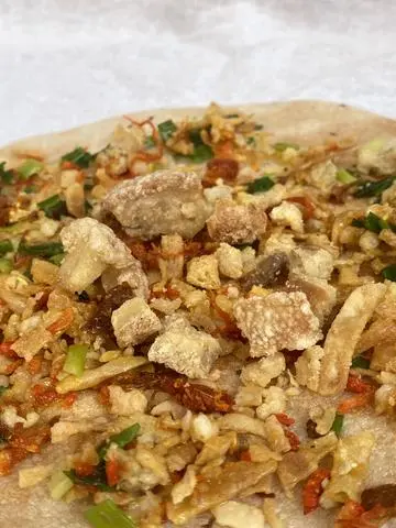 Hình ảnh Bánh Tráng Nướng Tóp Mỡ