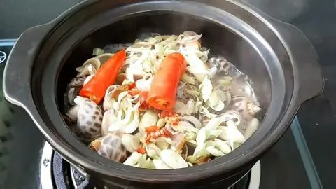 Hình ảnh ốc hương hấp xã 
