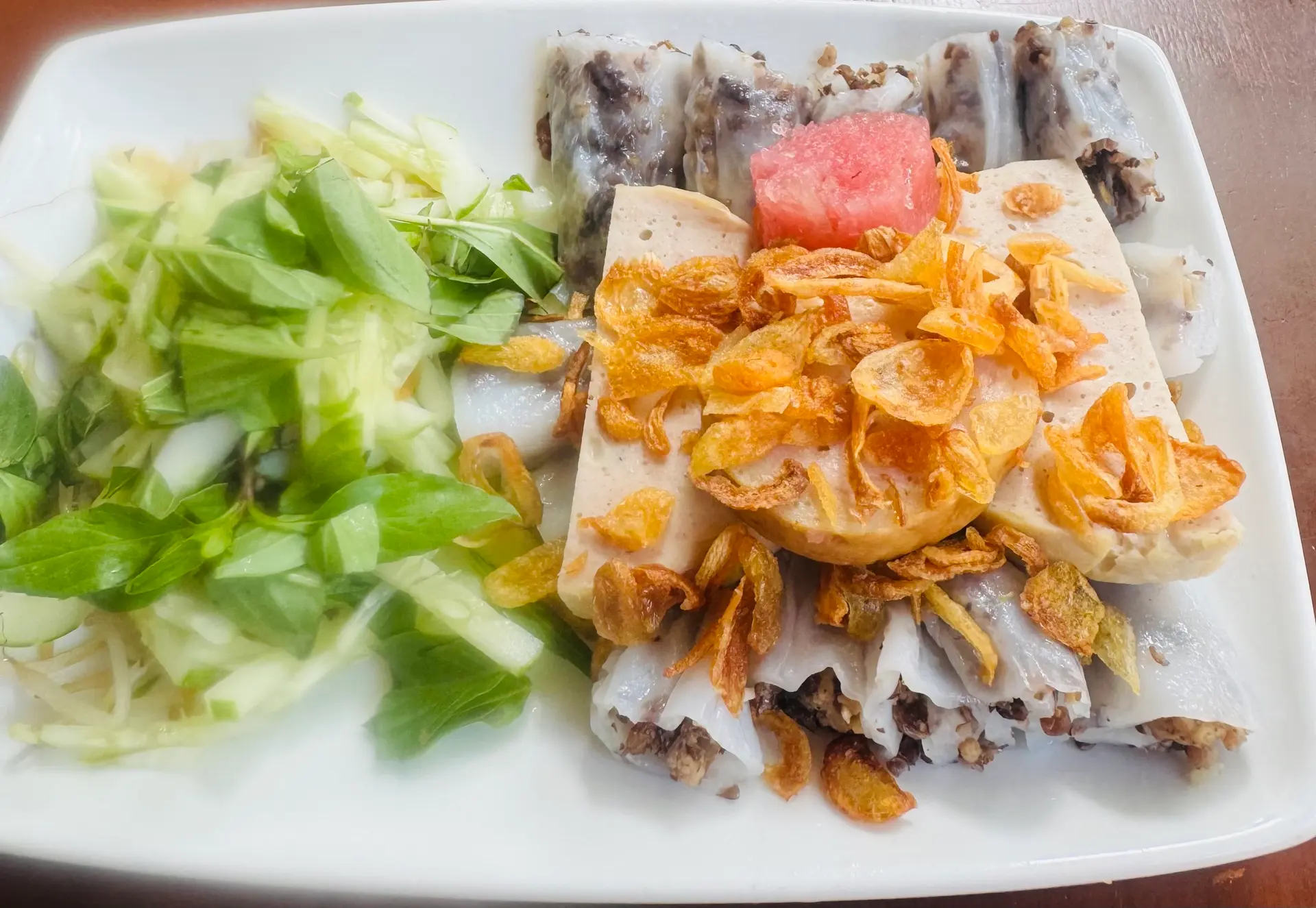 Hình ảnh Combo Bánh cuốn+ cam ép lớn
