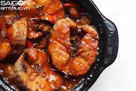 Hình ảnh Cơm cá lóc kho tộ