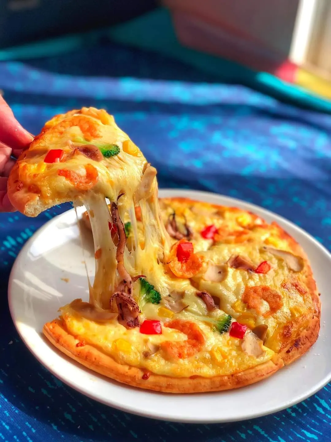 Hình ảnh Pizza Tôm Sốt Bơ Tỏi Cheese