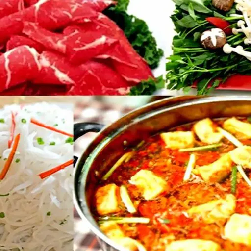 Hình ảnh Lẩu Bắp Bò nồi lớn + đậu