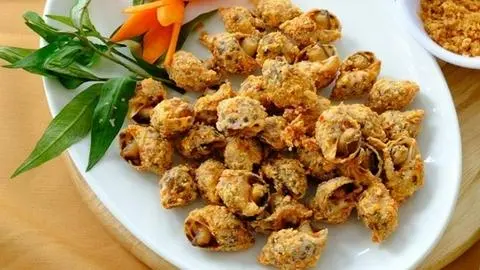 Hình ảnh Ốc hương rang muối ớt
