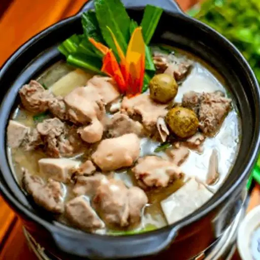 Hình ảnh Lẩu Vịt Om Sấu Nồi Nhỏ + Đậu