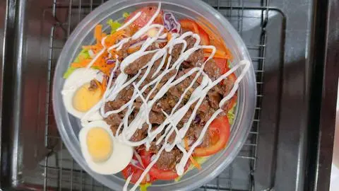 Hình ảnh salad bò trứng 