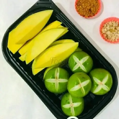 Hình ảnh táo xoài 500gr + muối 