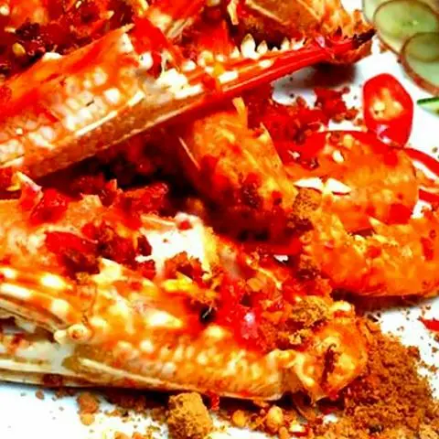 Hình ảnh càng ge rang muối ớt