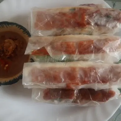 Hình ảnh Gỏi cuốn chay