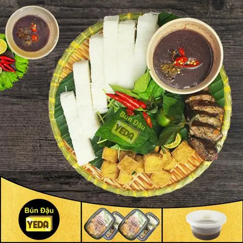 Hình ảnh Bún đậu Dồi Sụn