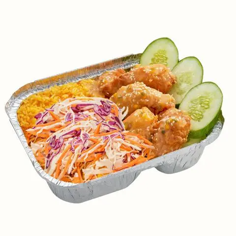 Hình ảnh Cơm gà sốt chanh dây