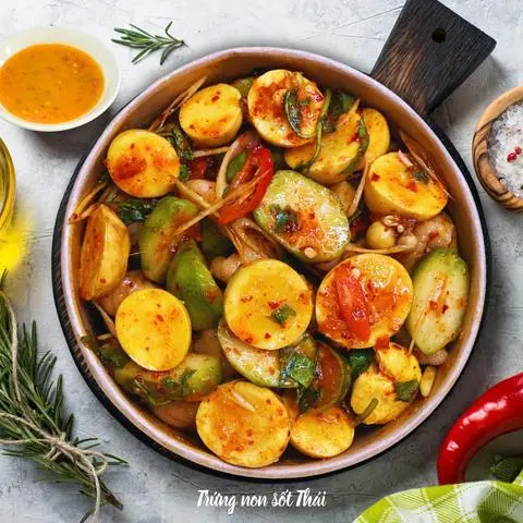 Hình ảnh Trứng nón sốt Thái