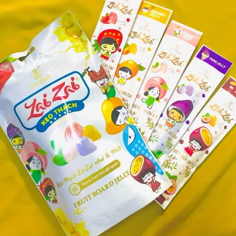 Hình ảnh Bịch Thạch Zon zai  Trái Cây-320g