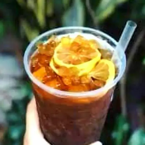 Hình ảnh Hồng trà tắc trân châu