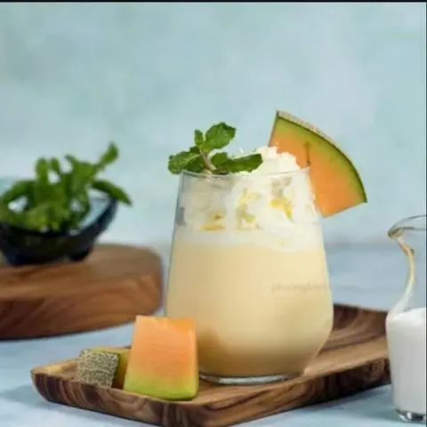 Hình ảnh Milk Shake Dưa Lưới