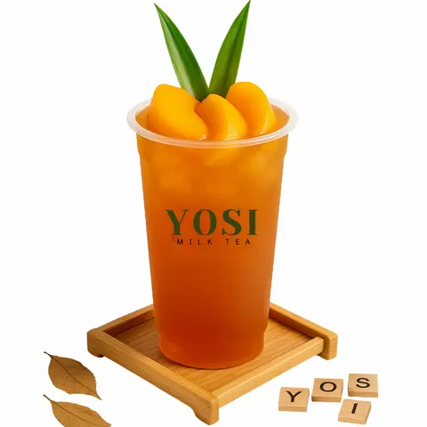Hình ảnh Trà Đào Thượng Hạng [Ly Lớn 700ml]