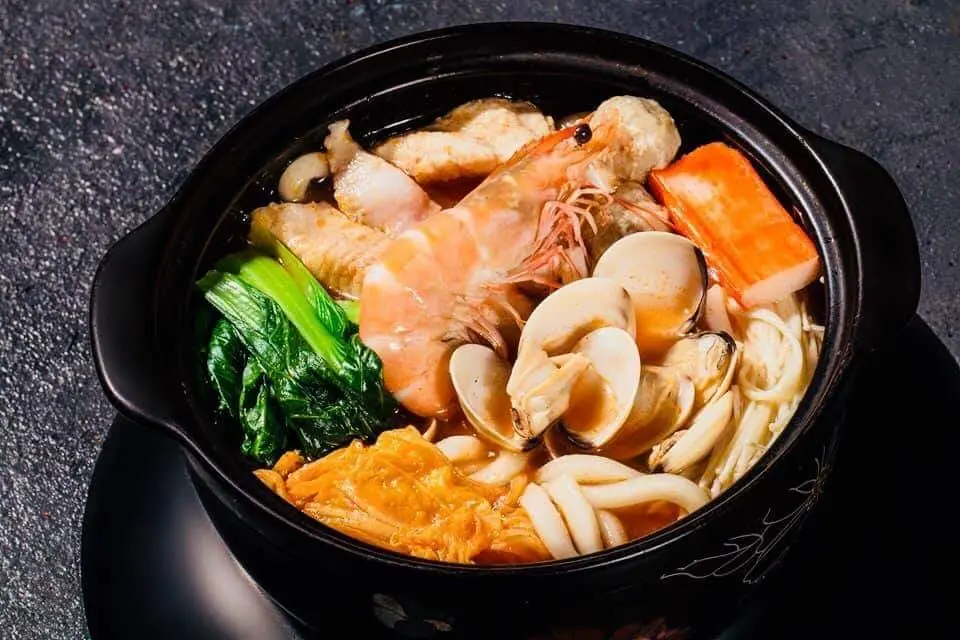 Hình ảnh Lẩu kim chi udon thịt bò 