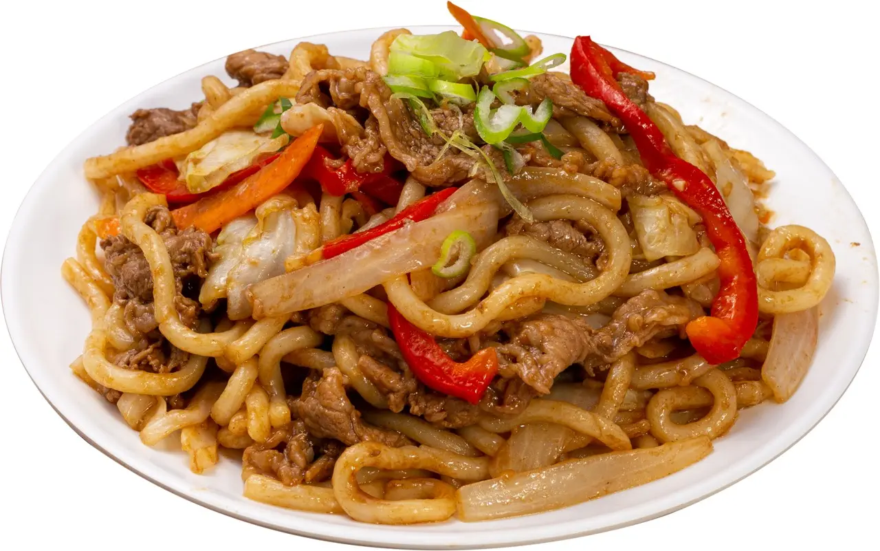 Hình ảnh U4 - mì udon xào bò