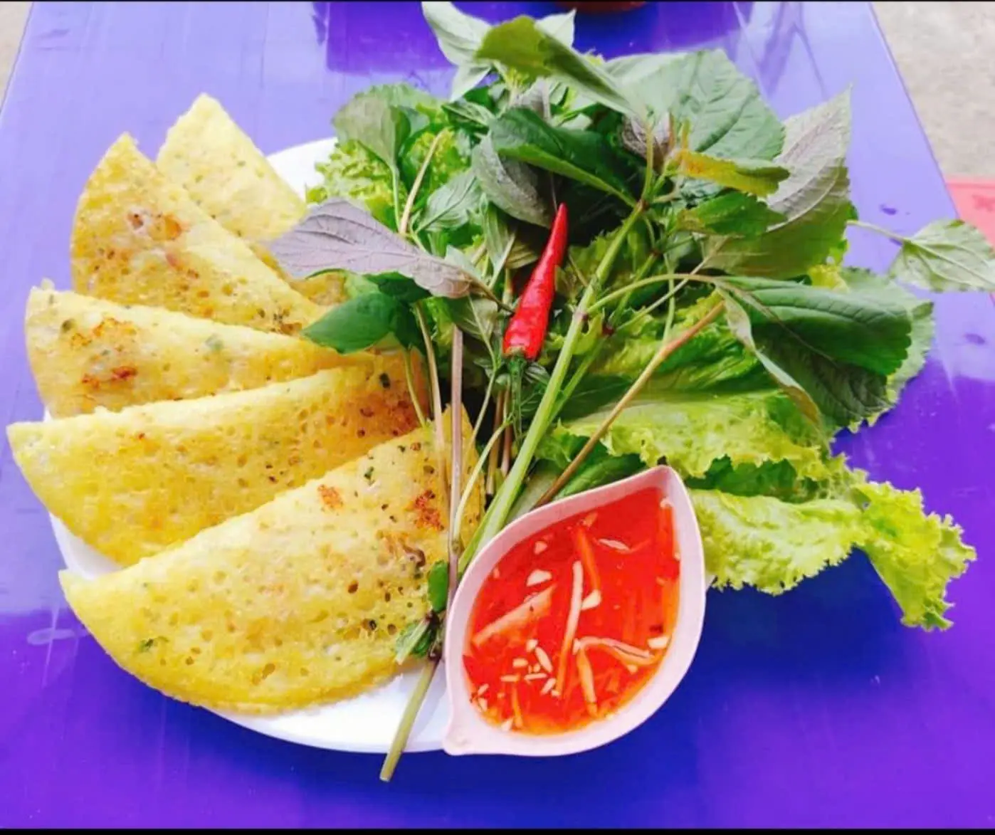 Hình ảnh Bánh xèo tôm