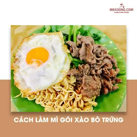 Hình ảnh Nui xào bò trứng