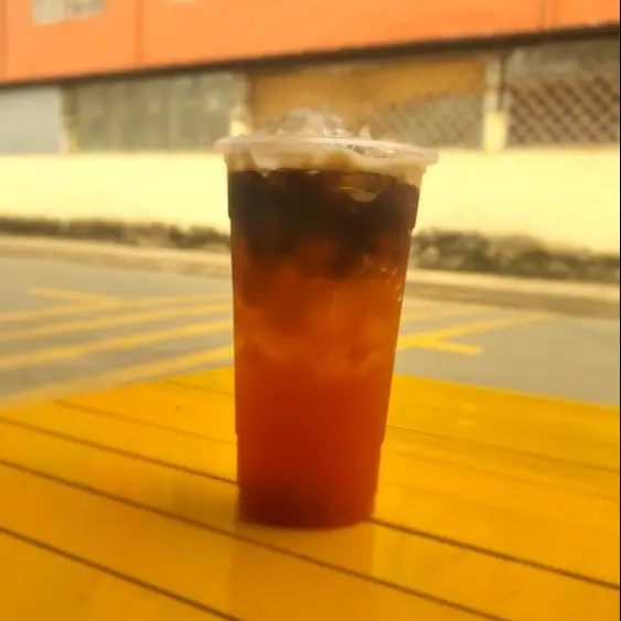 Hình ảnh Cafe americano trà đào