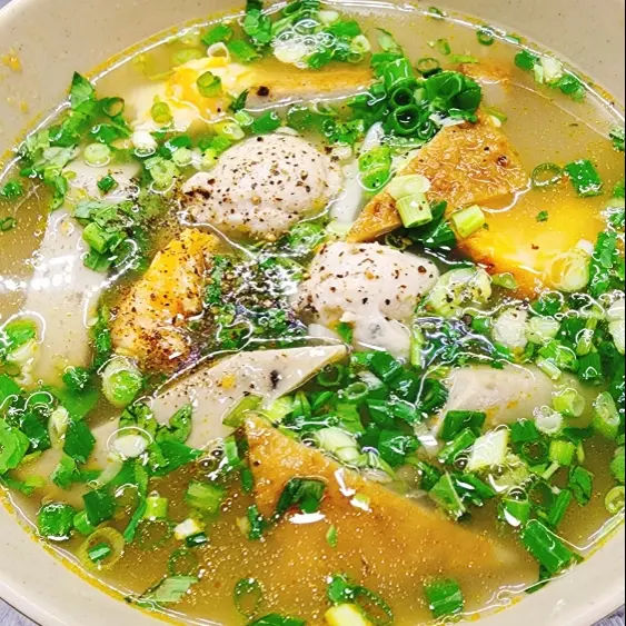 Hình ảnh bánh canh thập cẩm