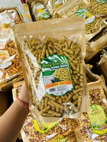 Hình ảnh Snack Quẩn Xoắn Vị Rong Biển 500g