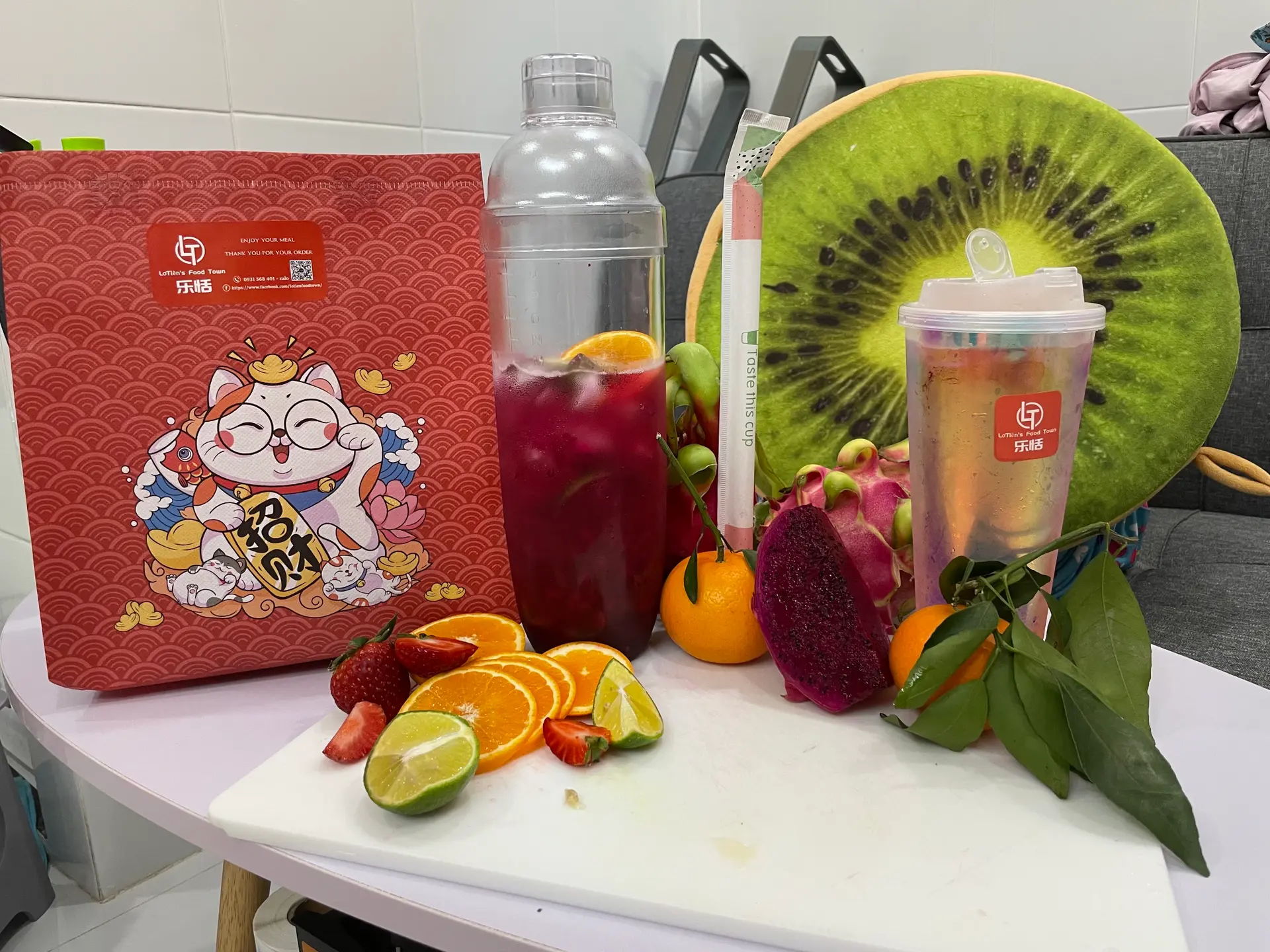 Hình ảnh Nước trái cây nhiệt đới- fruittea 
