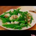 Hình ảnh Ốc Mỡ Xào Rau Muống