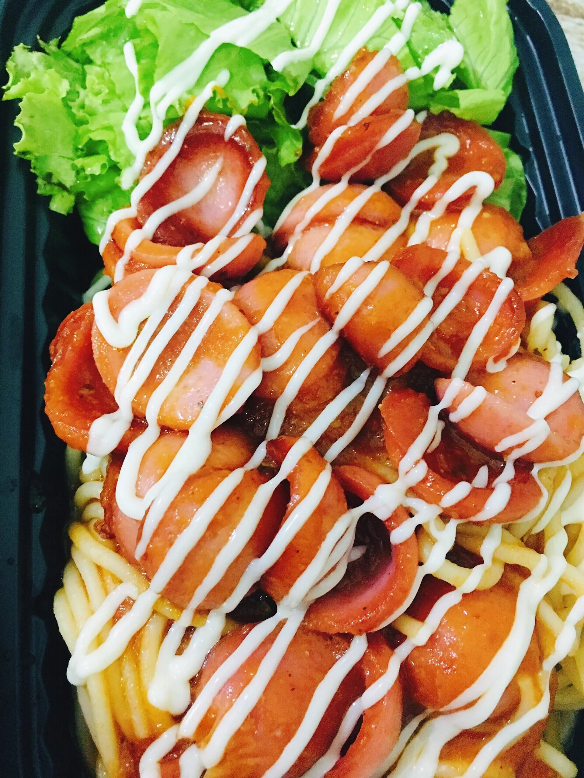 Hình ảnh Mỳ ý xúc xích pepperoni