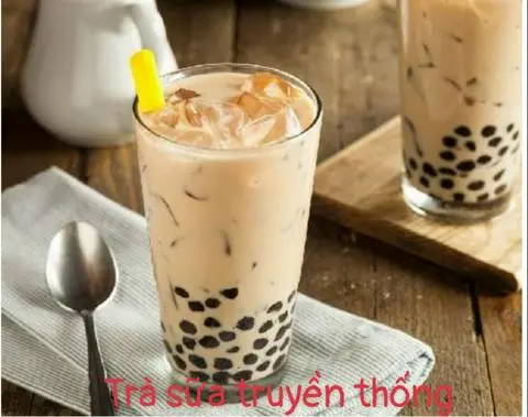 Hình ảnh trà sữa truyền thống (L)